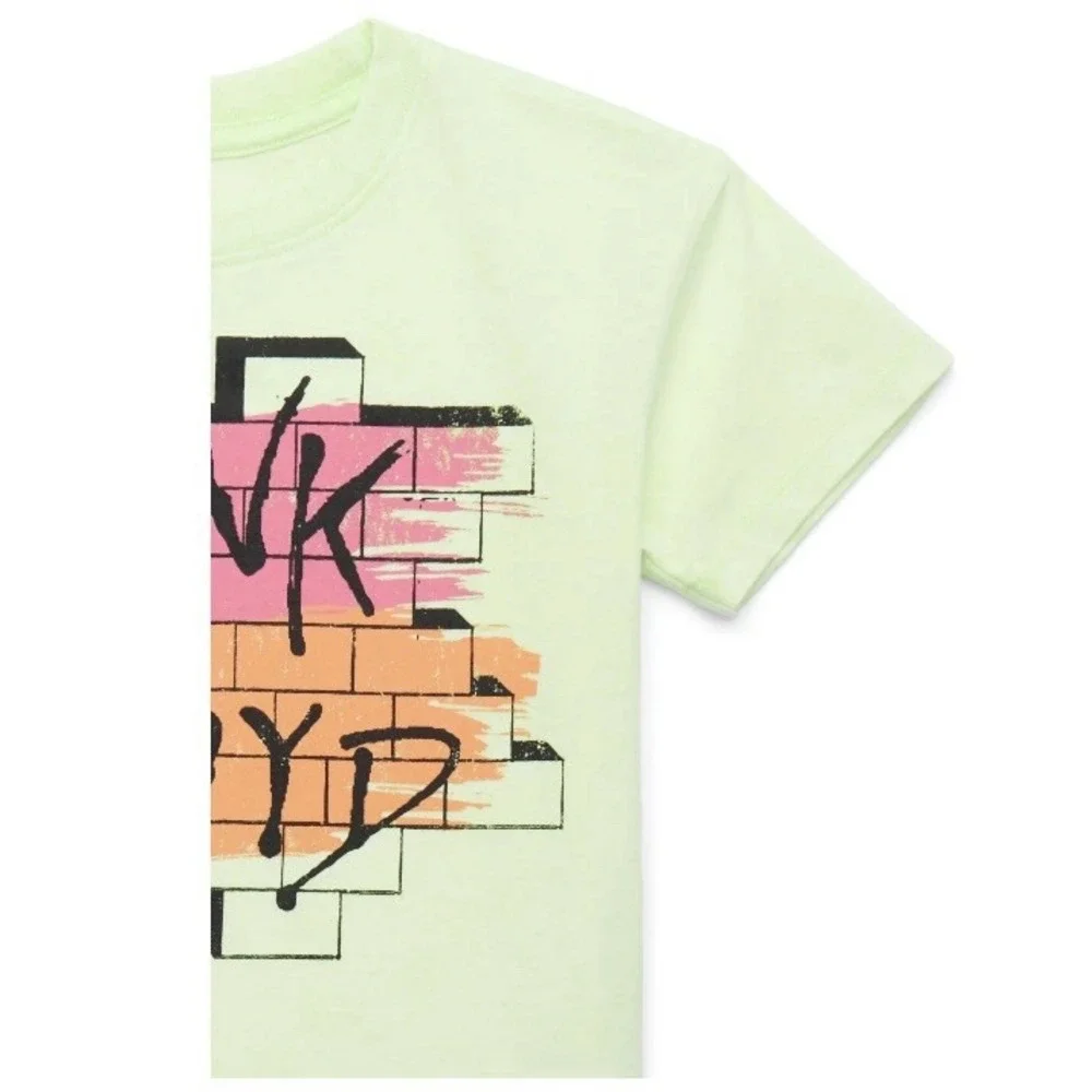 Pink Floyd The Wall Short Sleeve Crew Neck Tee 2T New with Tags Paradise Green
